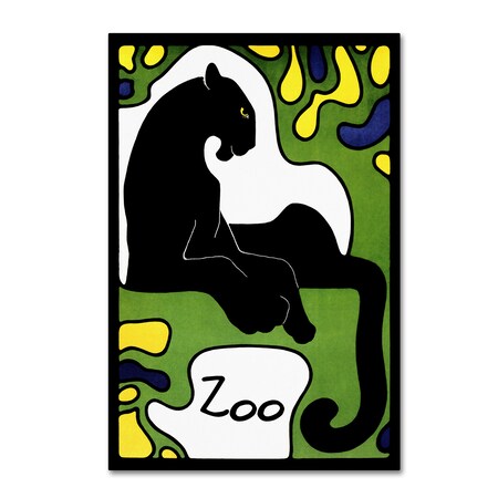 Vintage Lavoie 'Zoo 1' Canvas Art,12x19
